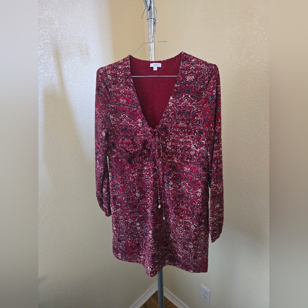 Tavik Long Sleeve Pullover Dress